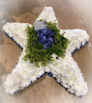 Personalised Funeral Tribute   Star